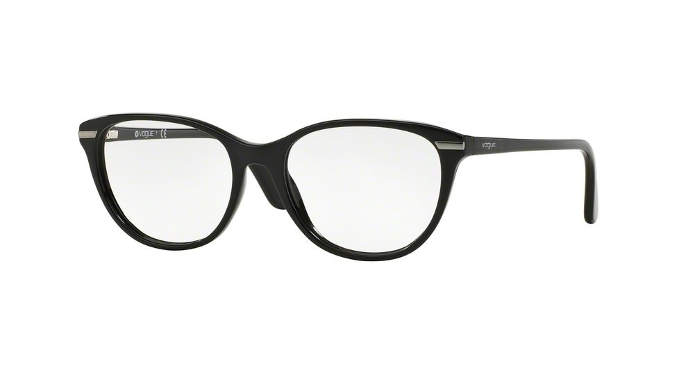 Vogue VO2937 Single Vision Prescription Eyeglasses W44-53 - Black Frame