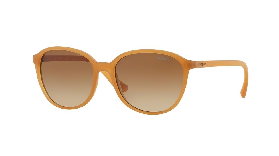 Vogue VO2939S Bifocal Prescription Sunglasses VO2939S-228413-55 - Lens Diameter 55 mm, Frame Color Transparent Sand