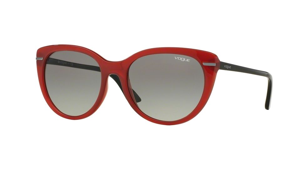 Vogue VO2941S Bifocal Prescription Sunglasses VO2941S-239111-56 - Lens Diameter 56 mm, Frame Color Raspberry Red