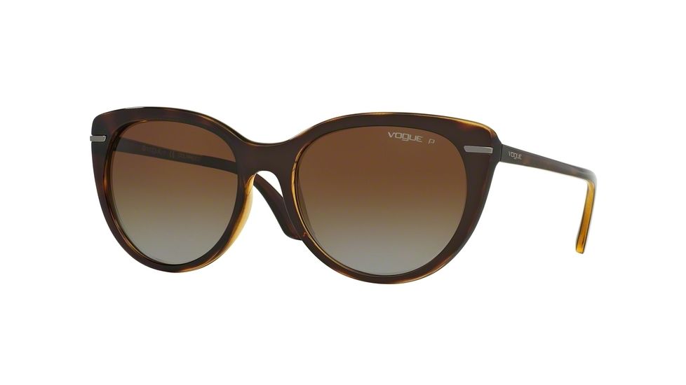 Vogue VO2941S Bifocal Prescription Sunglasses VO2941S-W656T5-56 - Lens Diameter 56 mm, Frame Color Dark Havana