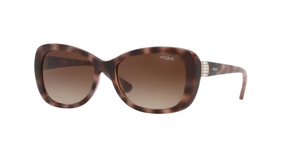 Vogue VO2943SB Single Vision Prescription Sunglasses, 55mm, VO2943SB-270713-55-SV