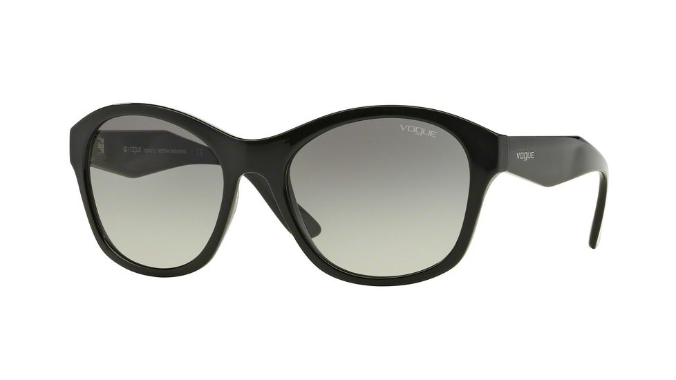 Vogue VO2991S Sunglasses W44/11-56 - Black Frame, Gray Gradient Lenses