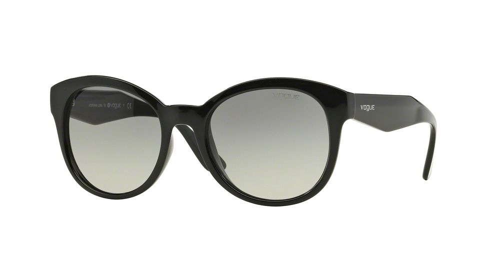 Vogue VO2992S Sunglasses W44/11-53 - Black Frame, Gray Gradient Lenses