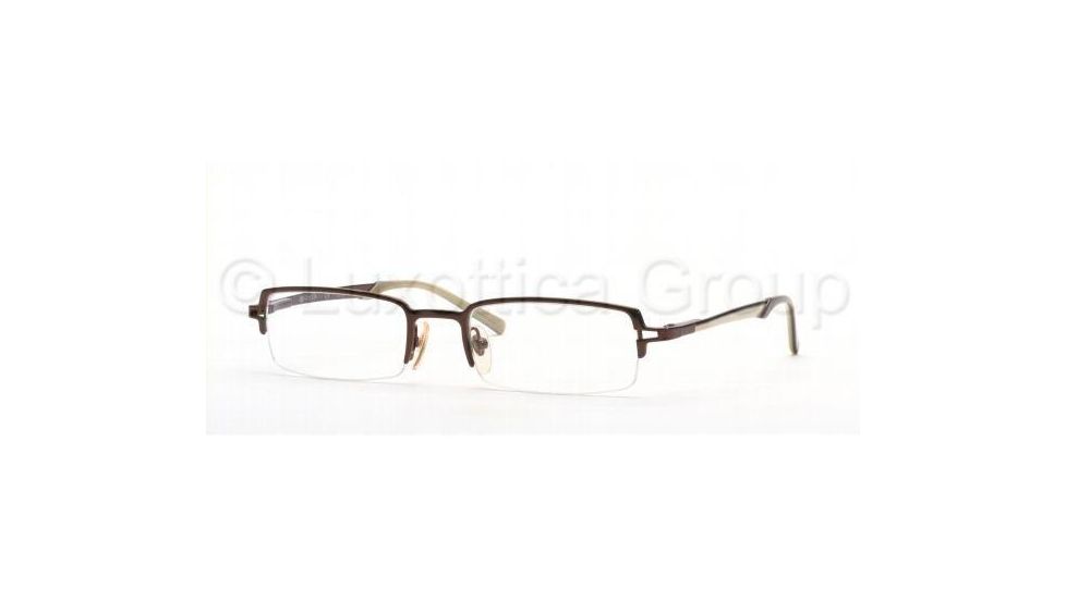 Vogue VO3581 Eyeglasses with Lined Bifocal Rx Prescription Lenses 811-5019 - Dark Brown 