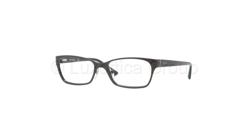 Vogue VO3816 Single Vision Prescription Eyeglasses 352-5316 - Black Frame