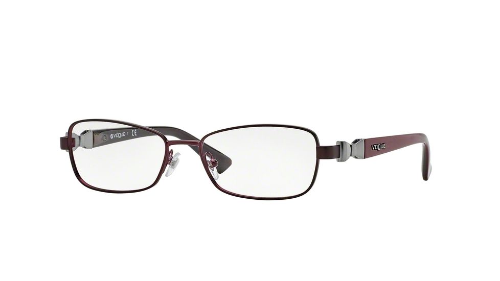 Vogue VO3916 Progressive Prescription Eyeglasses 717S-51 - Matte Bordeaux Frame