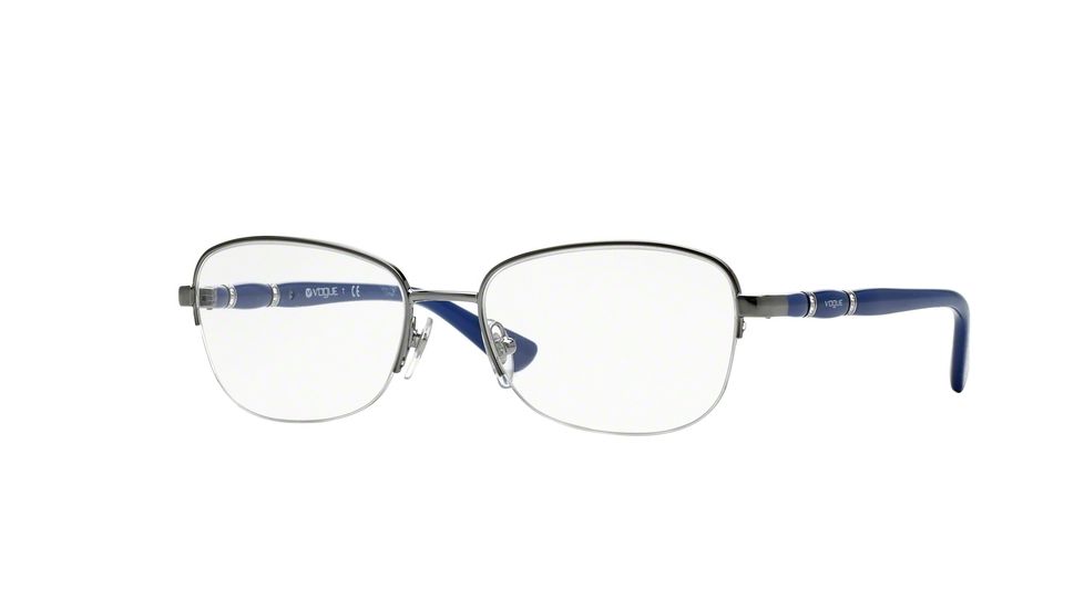 Vogue VO3936B Progressive Prescription Eyeglasses 548-52 - Gunmetal Frame