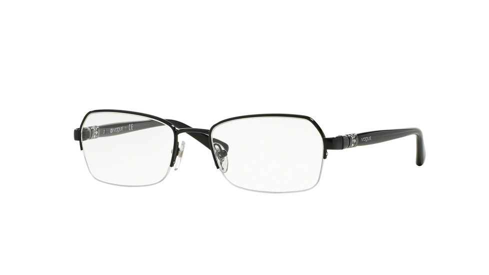 Vogue VO3971B Single Vision Prescription Eyeglasses 352-51 - Black Frame
