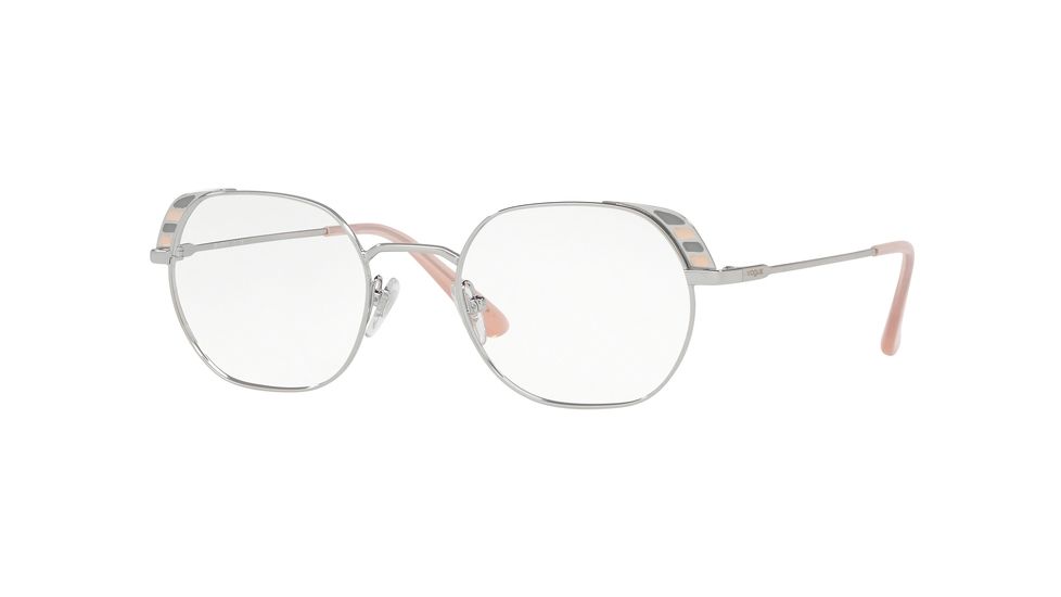 Vogue VO4131 Prescription Eyeglasses, 48mm, Silver, VO4131-323-48-SV