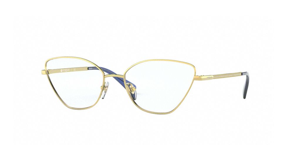 Vogue VO4142B Bifocal Prescription Eyeglasses, 52mm, Pale Gold, VO4142B-848-52-BI