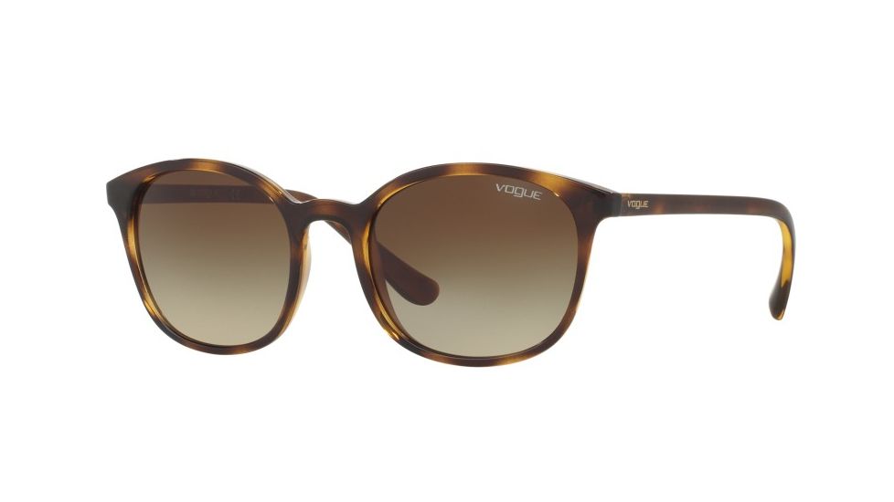 Vogue VO5051SF Progressive Prescription Sunglasses VO5051SF-W65613-52 - Lens Diameter 52 mm, Frame Color Dark Havana