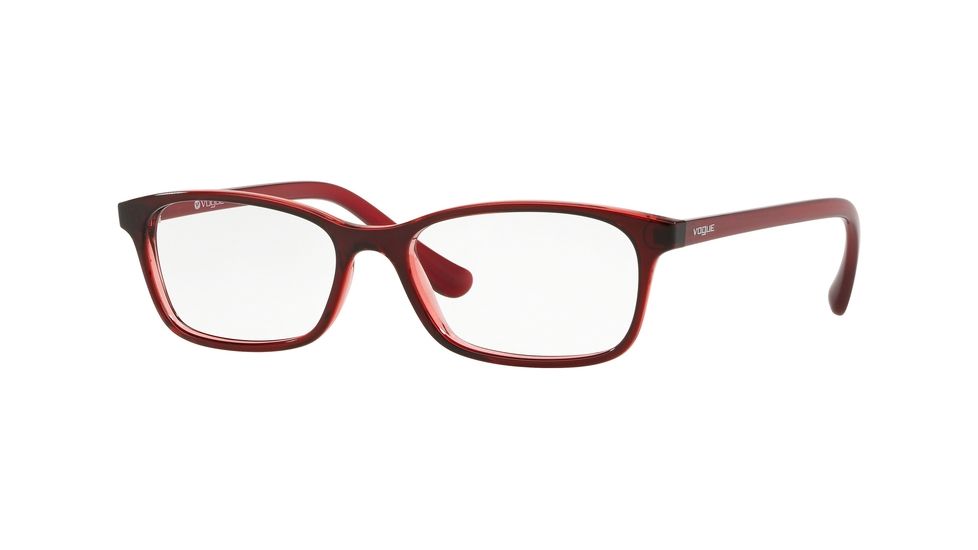 Vogue VO5053 Eyeglass Frames 2636-51 - Transp Bordx/transp Red Frame