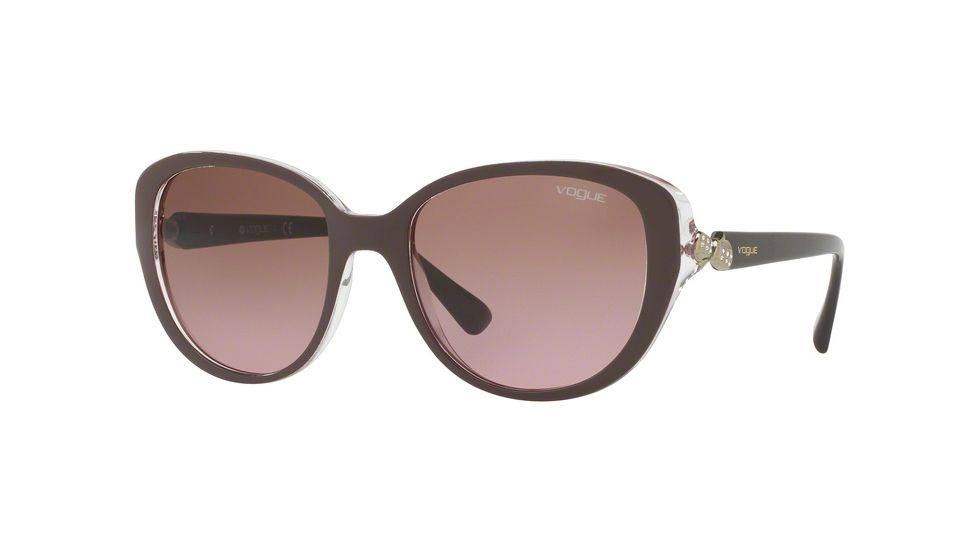 Vogue VO5092SB Bifocal Prescription Sunglasses VO5092SB-246514-53 - Lens Diameter 53 mm, Frame Color Top Dark Violet/serigraphy