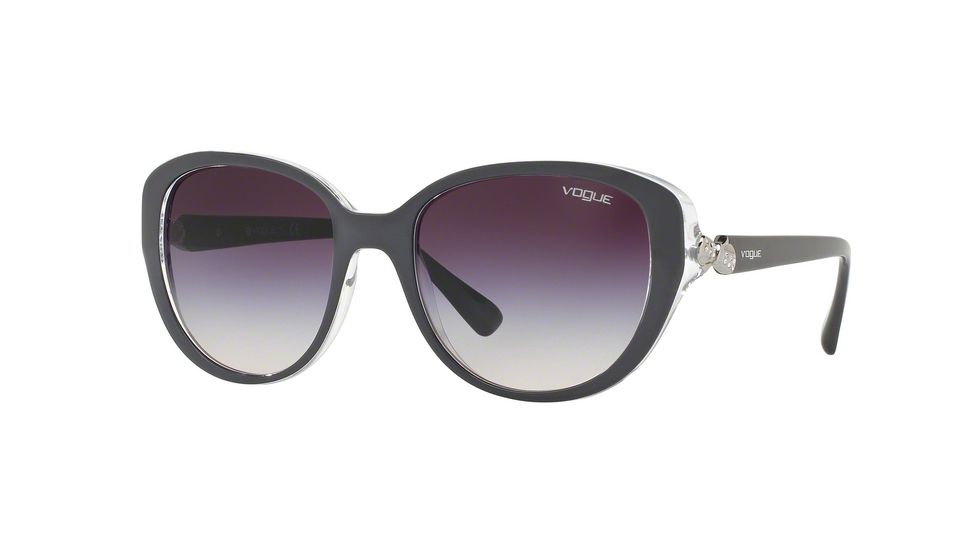 Vogue VO5092SB Bifocal Prescription Sunglasses VO5092SB-246736-53 - Lens Diameter 53 mm, Frame Color Top Opal Grey/serigraphy