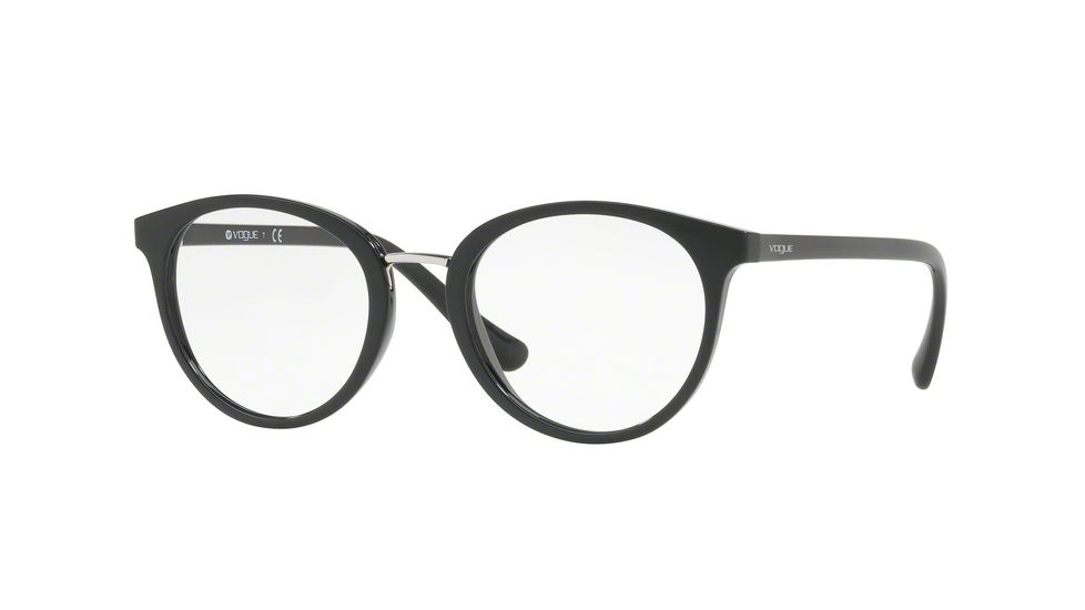 Vogue VO5167 Single Vision Prescription Eyeglasses W44-50 - Black Frame