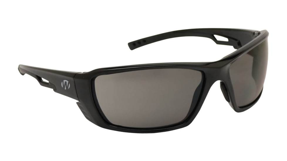 Walkers GWP-SF-8283-SM Premium Safety Glasses 8283 Smoke Gray Polycarbonate Blac