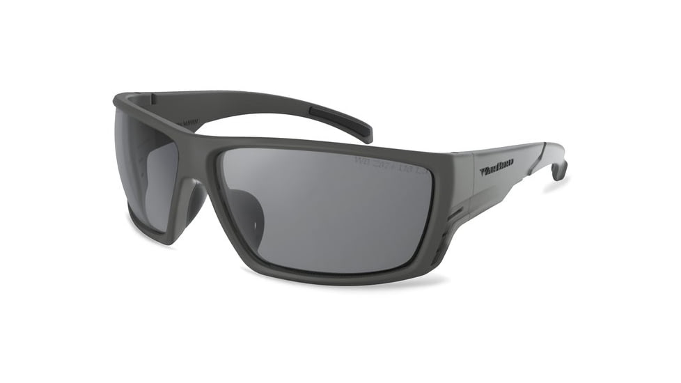 War Bird Fusillade Glasses, Gray Frames/Smoke Lens, EYFUGYSM