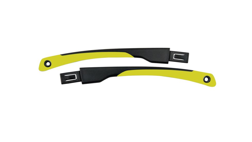 Wiley X Crush Matte Grey/ Neon Yellow Temples, YFCRS04T