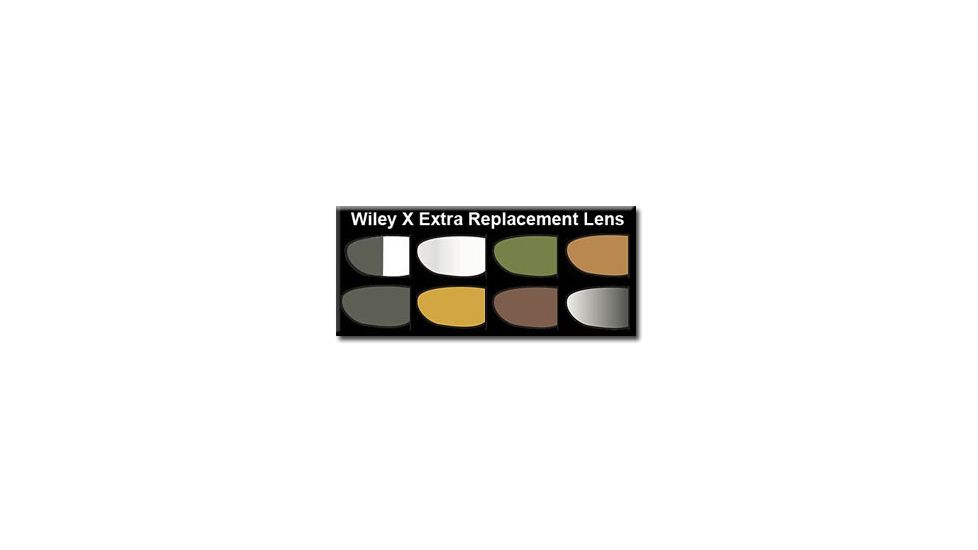 Wiley X Jake Sunglasses Extra Replacement Lenses