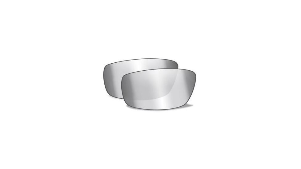Wiley X Legend Replacement Lens,Silver Flash Smoke Grey SSLEGSF