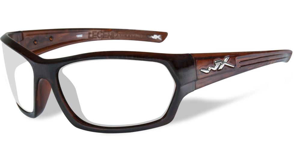 Wiley X Legend Sunglass Frame,Gloss Hickory Brown SSLEG04F