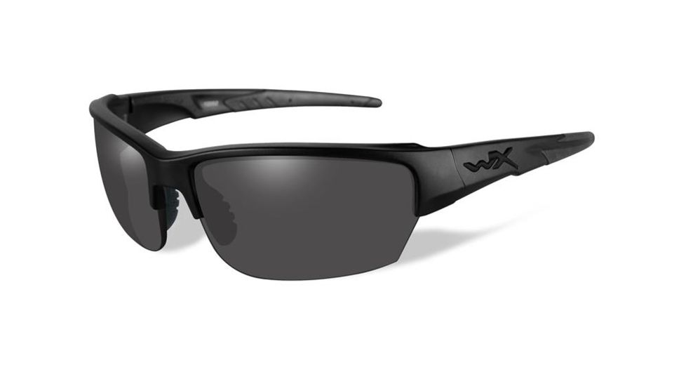 Wiley X Saint Progressive Prescription Sunglasses, Matte Black Frame, CHSAI08PR