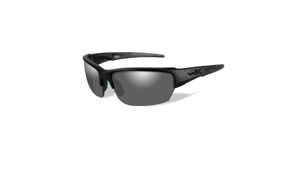 Wiley X Saint Single Vision Prescription Sunglasses, Matte Black Frame, CHSAI08SV
