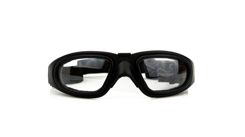 Wiley X SG-1 Goggle -2 Lens Package, 1 Matte Black Frame w/Smoke Grey,Clear Lens, SG-1M Asian Fit