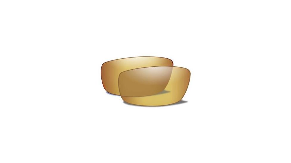 Wiley X Tide Replacement Lens,Polarized Venice Gold Mirror Amber CCTIDP
