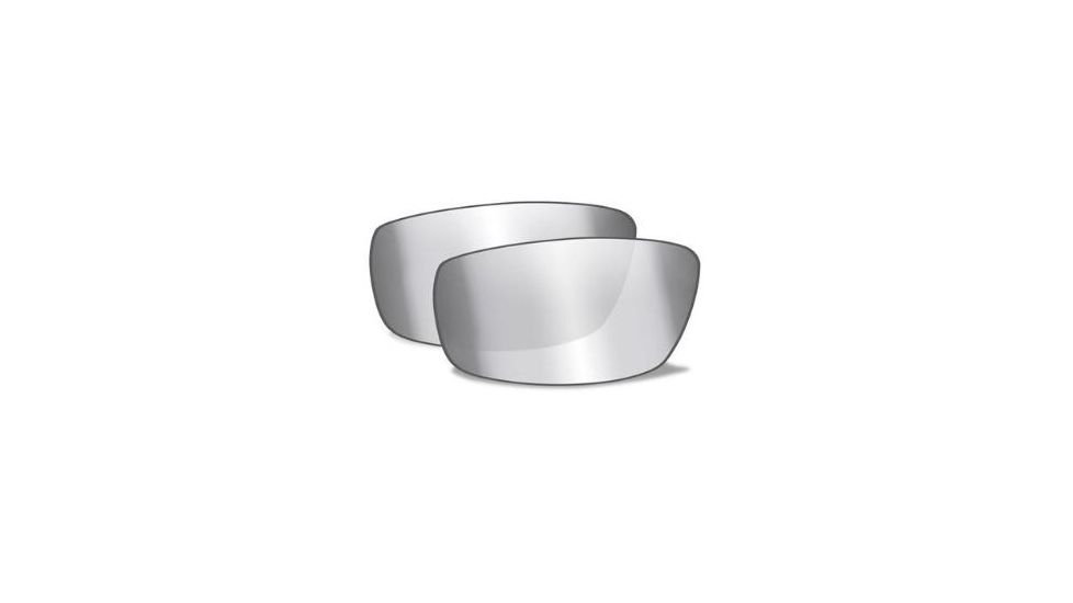 Wiley X Tobi Replacement Lens,Polarized Silver Flash Smoke Grey ACTOBP