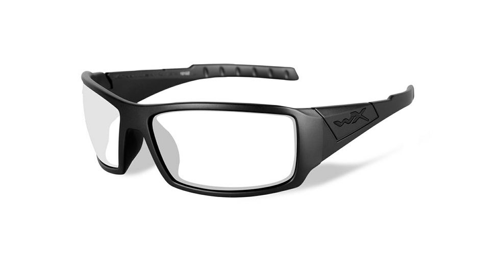 Wiley X Twisted Progressive Prescription Sunglasses, Black OPS-Matte Black Frame, SSTWI01FPR