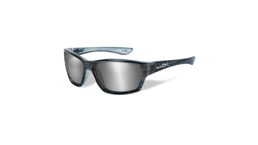 Wiley X WX Moxy Progressive Prescription Sunglasses, Black Streak Frame, SSMOX02FPR