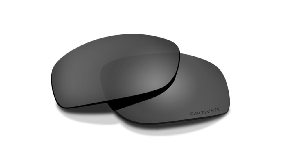 Wiley X WX Shadow Sunglasses, Alt Captivate Pol Grey Lenses, CCSHAPALT