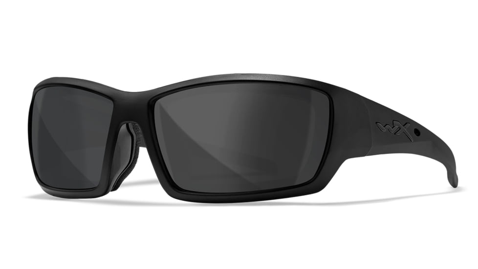 Wiley X WX Shadow Sunglasses, Matte Black Frame, Alt Grey Lens, CCSHA01ALT