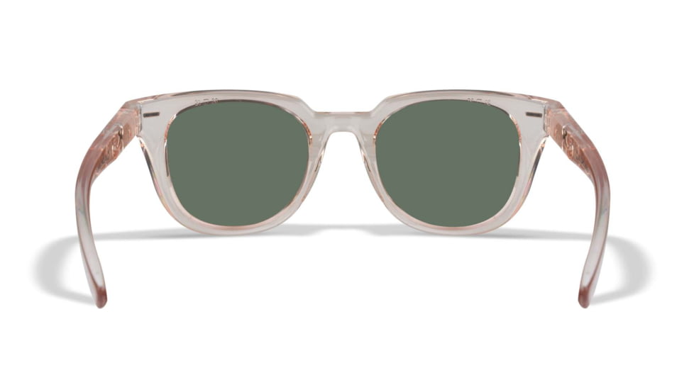 Wiley X WX Ultra Sunglasses - Womens, Captivate Polarized Rose Gold Mirror/Gloss Crystal, AC6ULT10