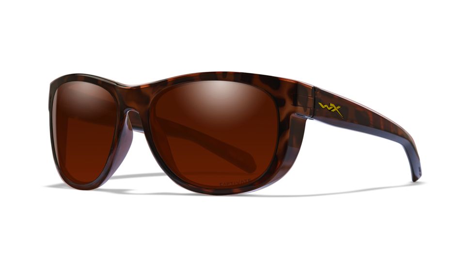 Wiley X WX Weekender - Captivate - Polarized Copper/ Gloss Demi Frame, ACWKN02