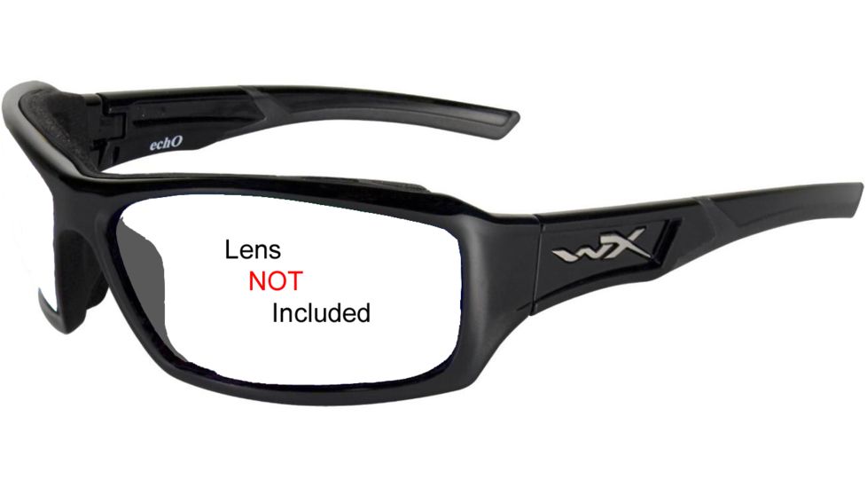 Wiley X Echo Replacement Frame - Smoke Gloss Black *No Lens*