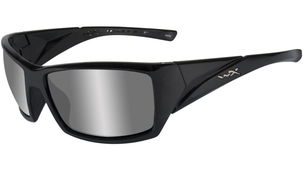 Wiley X WX Mojo RX Single Vision Sunglasses - Gloss Black Frame SSMOJ04RX
