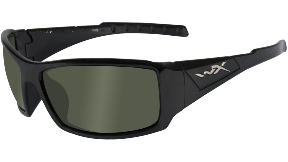 Wiley X WX Twisted SSTWI RX Single Vision Sunglasses - Gloss Black Frame SSTWI04RX