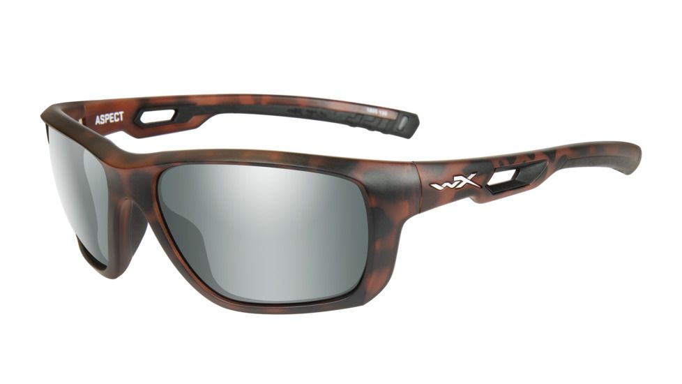 Wiley X Wx Aspect Platinum Green Lens, GREEN PLATINUM FLASH ACASP06