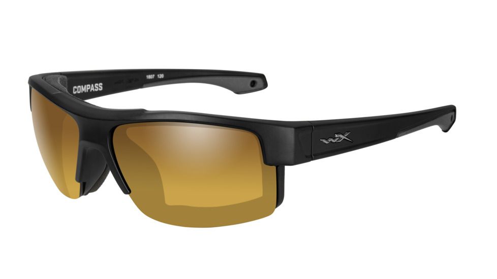 Wiley X Wx Compass Venice Gold Lens, VENICE GOLD MIRROR CCCMP04