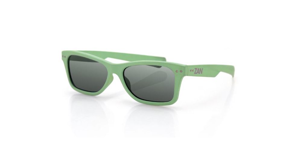 Zanheadgear Trendster Sunglass,Mint Frame,Smoked Lense, Mint, One Size Fits Most EZTN03