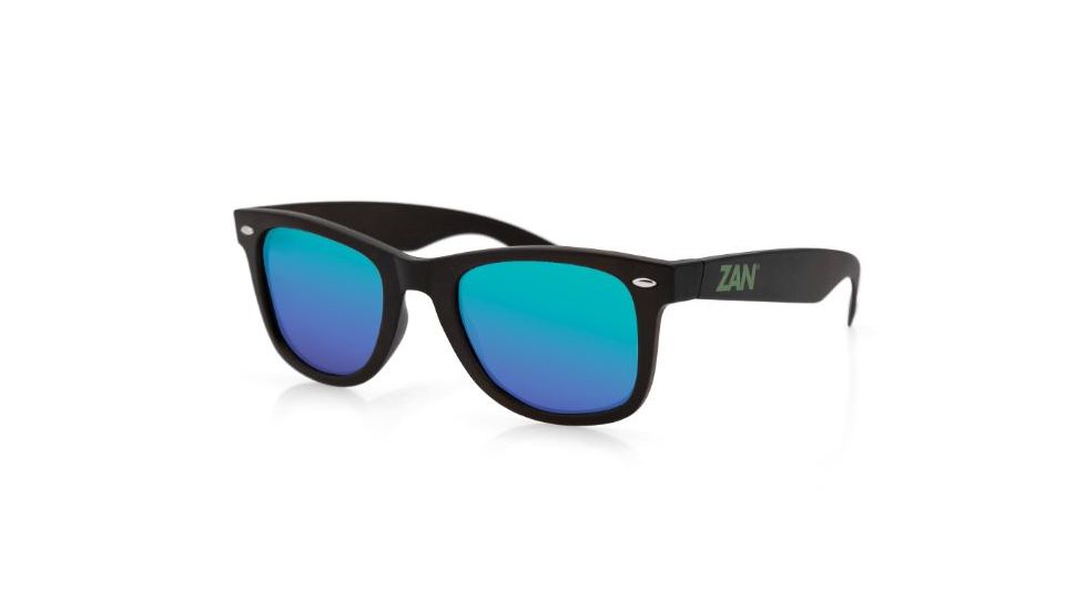 Zanheadgear Winna Sunglass,Matte Black,Smoked Green Mirror Lense, Black, One Size Fits Most EZWA01