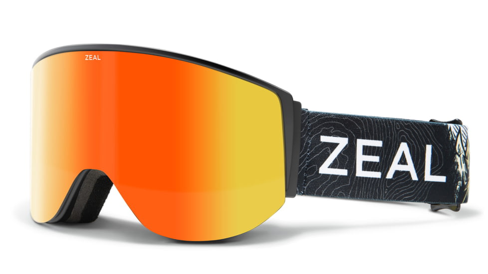 Zeal Optics Beacon Goggles, Phoenix Mirror Lens, John Fellows Frame, Medium, 11895