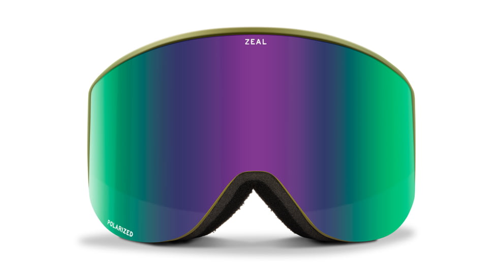 Zeal Optics Beacon Goggles, Polarized Jade Lens, Fern Frame, Medium, 11774