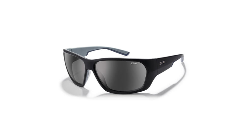 Zeal Optics Caddis Polarized Sunglasses, Matte Black 11439
