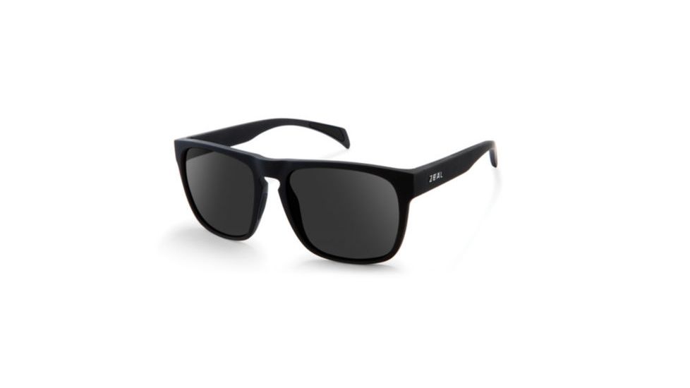 Zeal Optics Capitol Polarized Sunglasses, Matte Black 11376