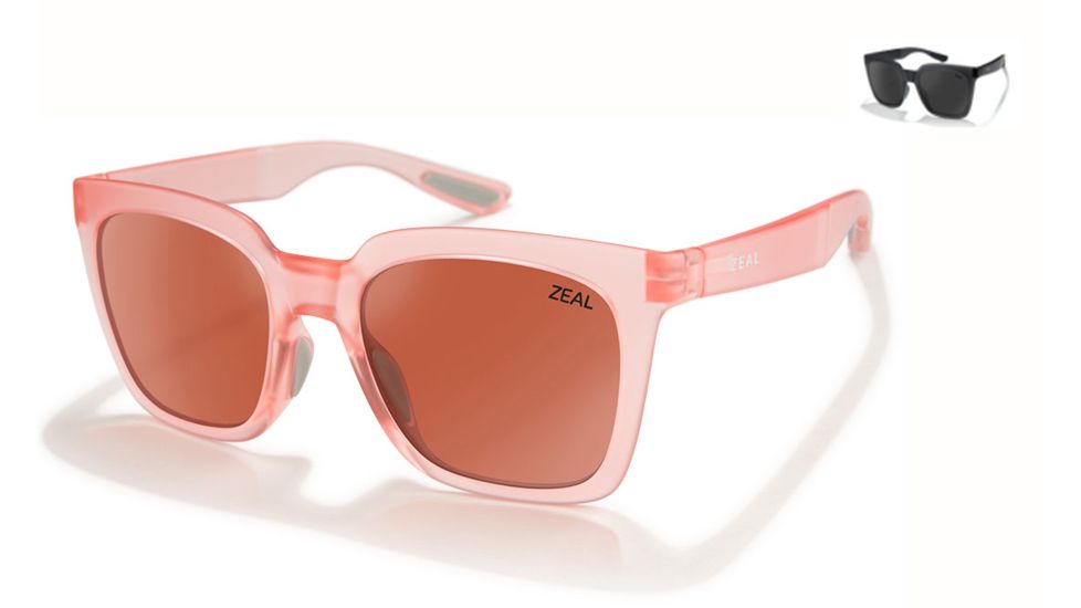 Zeal Optics Cleo - Polarized, Color - Matte Black, Lens Color - Dark Grey, 11658