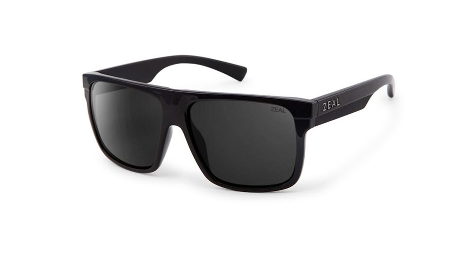 Zeal Optics Eldorado Sunglasses, Black Gloss 11116