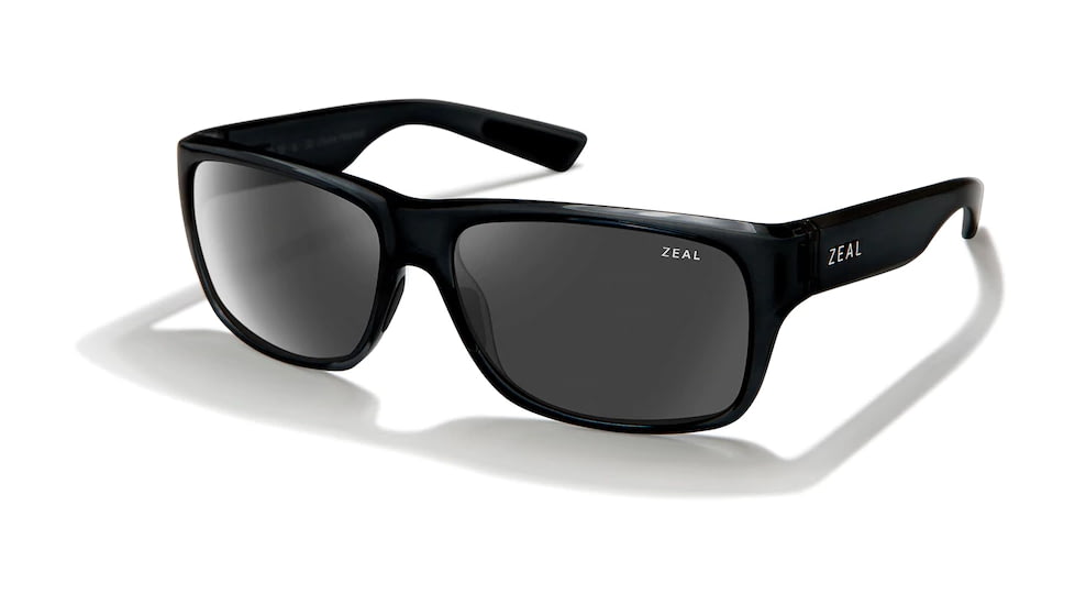 Zeal Optics Fowler - Polarized, Color - Black Gloss, Lens Color - Dark Grey, 11530